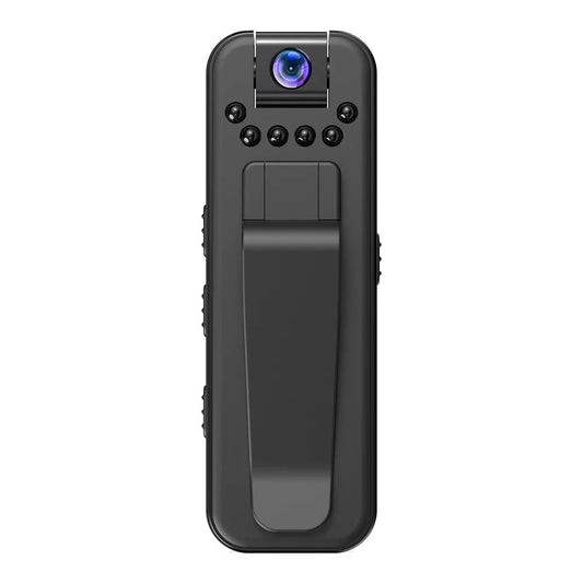 HKFUG Mini Cámara Corporal HD 1080P con Lente Giratoria de 180°